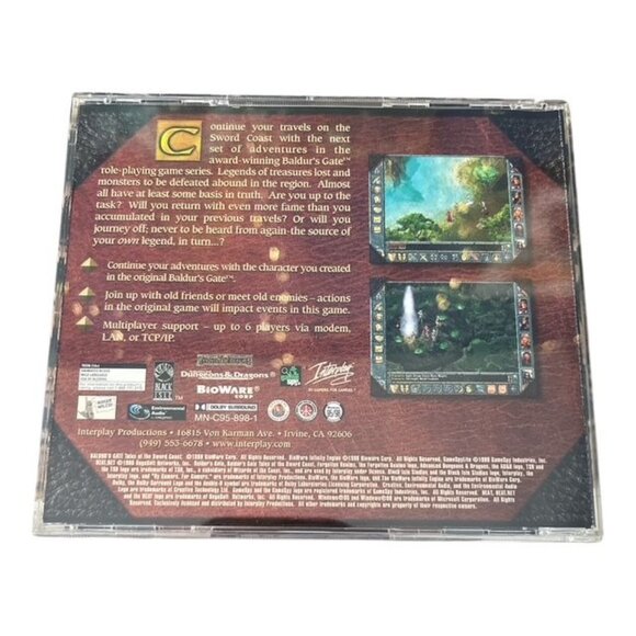 Baldur’s Gate: Tales of the Sword Coast Expansion – PC CD-ROM 1999 - Picture 3 of 3